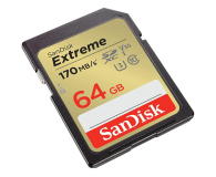 SANDISK SD 64GB 170MB/s SDSDXV2-064G-GNCIN - 1058631 - zdjęcie 2
